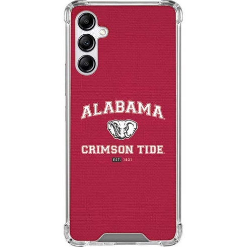 University of Alabama Crimson Tide Basketball Galaxy A14 5G Clear Case