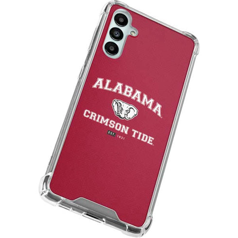 University of Alabama Crimson Tide Basketball Galaxy A14 5G Clear Case