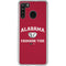 University of Alabama Crimson Tide Basketball Galaxy A21 Clear Case