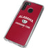 University of Alabama Crimson Tide Basketball Galaxy A21 Clear Case
