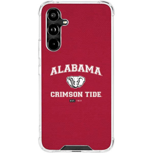 University of Alabama Crimson Tide Basketball Galaxy A54 5G Clear Case