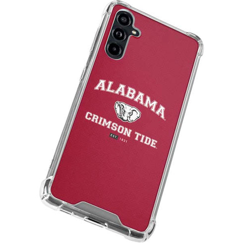 University of Alabama Crimson Tide Basketball Galaxy A54 5G Clear Case