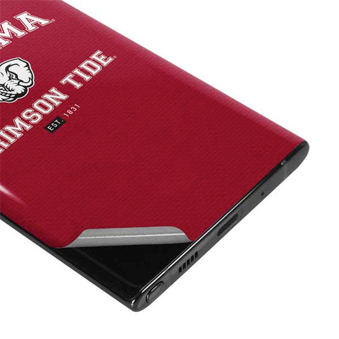 University of Alabama Crimson Tide Basketball Galaxy Note 10 Skin