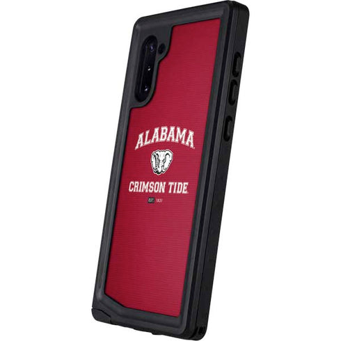 University of Alabama Crimson Tide Basketball Galaxy Note 10 Waterproof Case