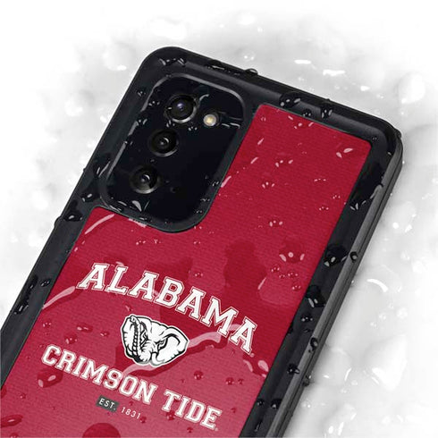 University of Alabama Crimson Tide Basketball Galaxy Note20 5G Waterproof Case