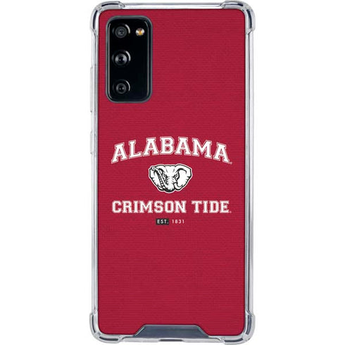 University of Alabama Crimson Tide Basketball Galaxy S20 FE Clear Case