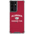 University of Alabama Crimson Tide Basketball Galaxy S21 Ultra 5G Clear Case
