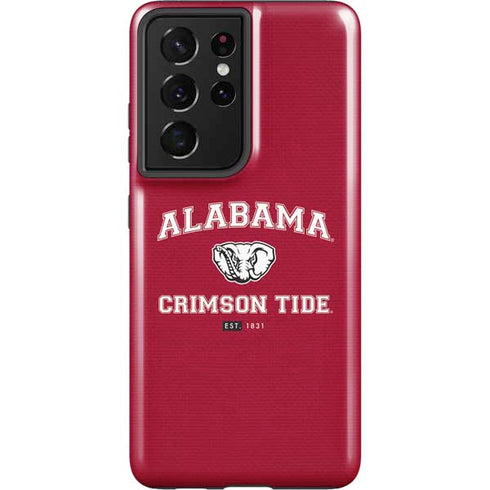 University of Alabama Crimson Tide Basketball Galaxy S21 Ultra 5G Pro Case
