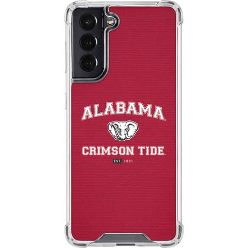University of Alabama Crimson Tide Basketball Galaxy S22 Clear Case