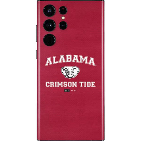 University of Alabama Crimson Tide Basketball Galaxy S22 Ultra Skin
