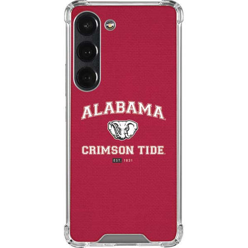 University of Alabama Crimson Tide Basketball Galaxy S23 Clear Case