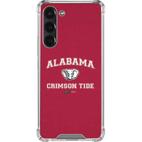 University of Alabama Crimson Tide Basketball Galaxy S23 Plus Clear Case