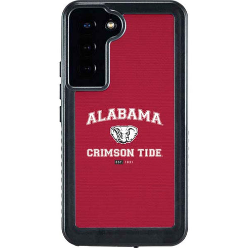 University of Alabama Crimson Tide Basketball Galaxy S23 Plus Waterproof Case