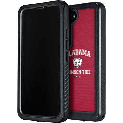 University of Alabama Crimson Tide Basketball Galaxy S23 Plus Waterproof Case