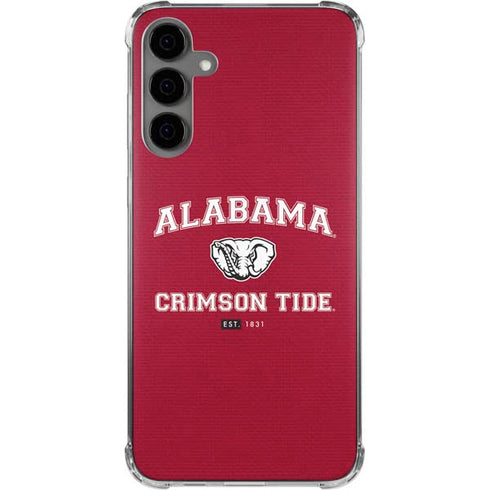 University of Alabama Crimson Tide Basketball Galaxy S24 Plus Clear Case
