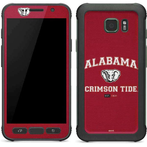 University of Alabama Crimson Tide Basketball Galaxy S7 Active Skin