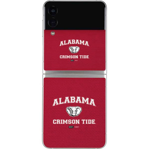 University of Alabama Crimson Tide Basketball Galaxy Z Flip3 5G Skin