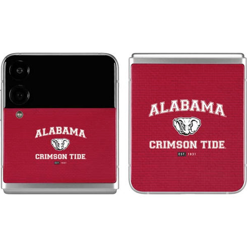 University of Alabama Crimson Tide Basketball Galaxy Z Flip4 5G Skin