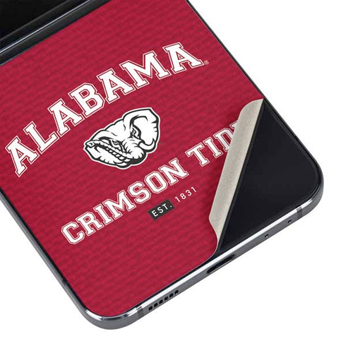University of Alabama Crimson Tide Basketball Galaxy Z Flip5 5G Skin