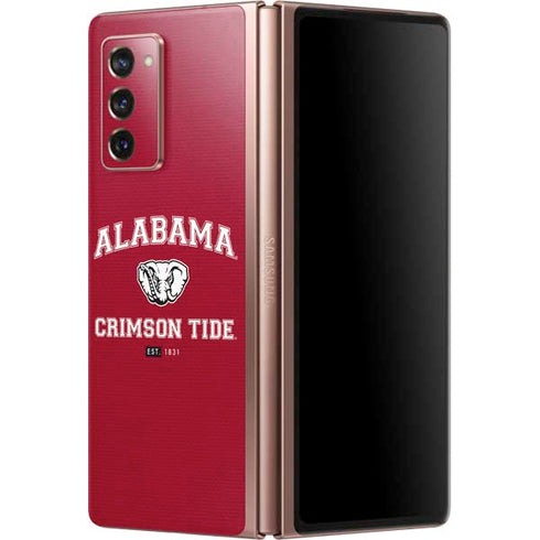 University of Alabama Crimson Tide Basketball Galaxy Z Fold2 5G Skin