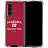 University of Alabama Crimson Tide Basketball Galaxy Z Fold4 5G Clear Case
