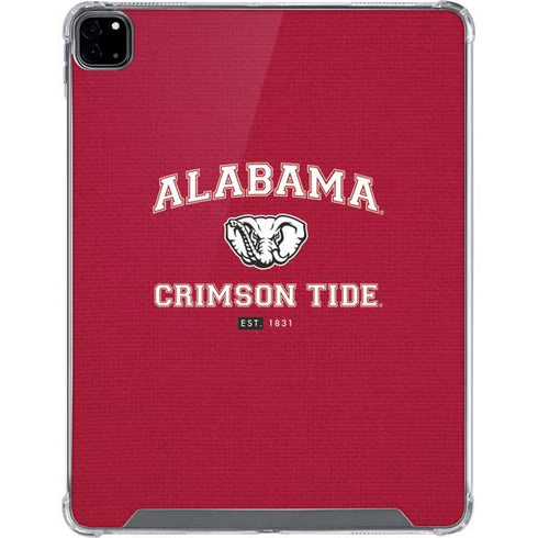 University of Alabama Crimson Tide Basketball iPad Pro 12.9in (2020) Clear Case