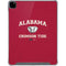 University of Alabama Crimson Tide Basketball iPad Pro 12.9in (2020) Clear Case