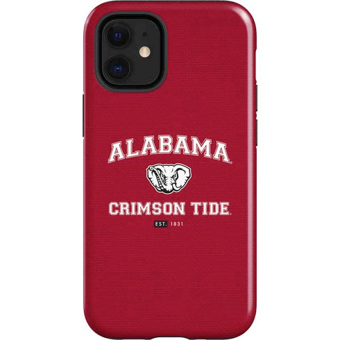 University of Alabama Crimson Tide Basketball iPhone 12 Mini Impact Case