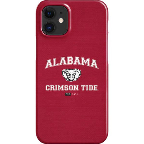University of Alabama Crimson Tide Basketball iPhone 12 Mini Lite Case