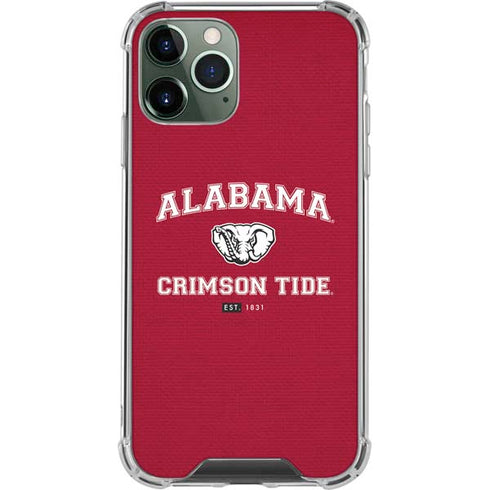 University of Alabama Crimson Tide Basketball iPhone 12 Pro Clear Case