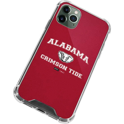 University of Alabama Crimson Tide Basketball iPhone 12 Pro Max Clear Case