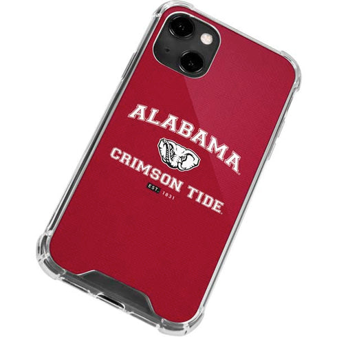 University of Alabama Crimson Tide Basketball iPhone 13 Clear Case