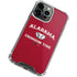 University of Alabama Crimson Tide Basketball iPhone 13 Pro Clear Case