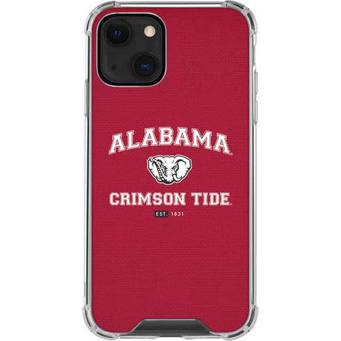 University of Alabama Crimson Tide Basketball iPhone 14 Clear Case