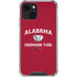 University of Alabama Crimson Tide Basketball iPhone 14 Clear Case