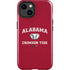 University of Alabama Crimson Tide Basketball iPhone 15 Plus Impact Case
