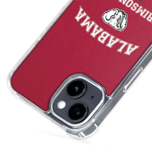 University of Alabama Crimson Tide Basketball iPhone 15 Plus MagSafe Case