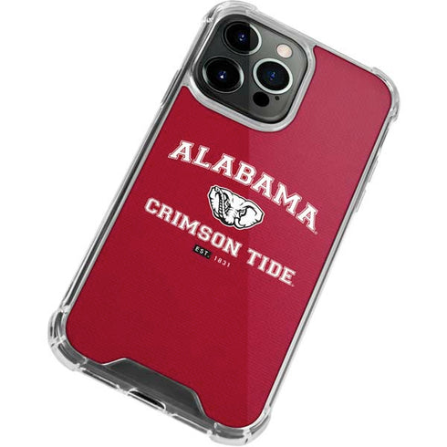 University of Alabama Crimson Tide Basketball iPhone 15 Pro Clear Case