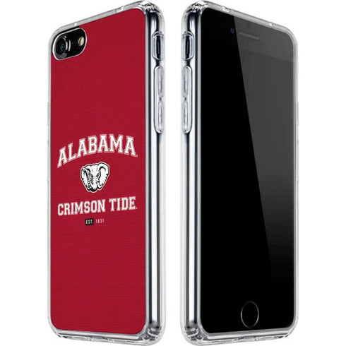 University of Alabama Crimson Tide Basketball iPhone SE (2nd & 3rd Gen) Clear Case