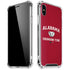 University of Alabama Crimson Tide Basketball iPhone XS Max Clear Case
