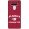 University of Alabama Crimson Tide Basketball LG Stylo 6 Clear Case