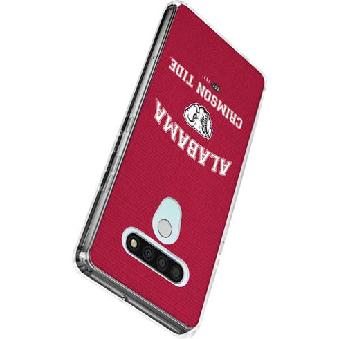 University of Alabama Crimson Tide Basketball LG Stylo 6 Clear Case