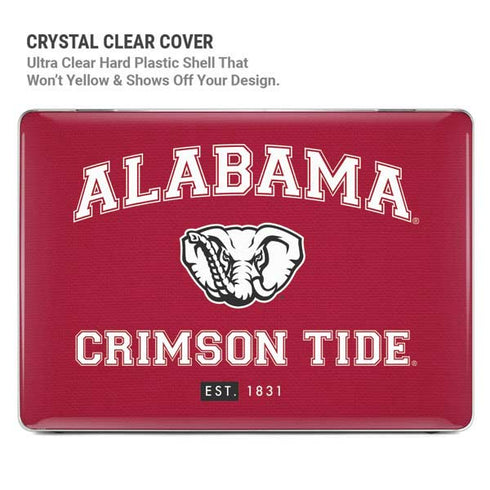 University of Alabama Crimson Tide Basketball MacBook Pro 16in (2021-25) Case plus Skin