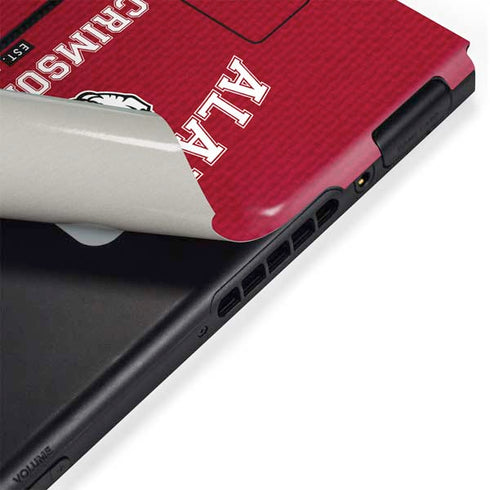 University of Alabama Crimson Tide Basketball Nintendo Switch Bundle Skin