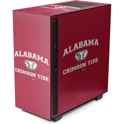 University of Alabama Crimson Tide Basketball NZXT H510 Compact ATX Mid-Tower Case Skin