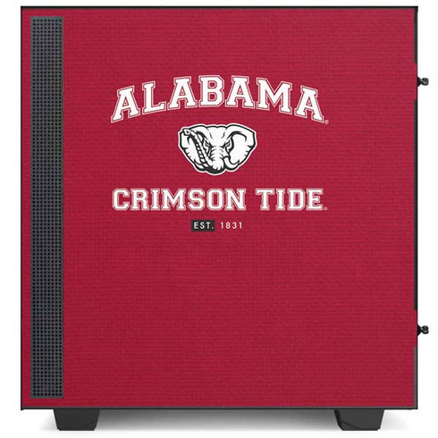 University of Alabama Crimson Tide Basketball NZXT H510 Compact ATX Mid-Tower Case Skin