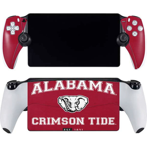University of Alabama Crimson Tide Basketball PlayStation Portal Remote Player Skin