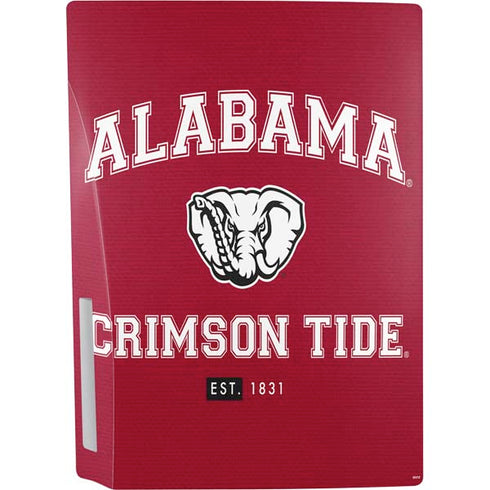 University of Alabama Crimson Tide Basketball PS5 Console Skin