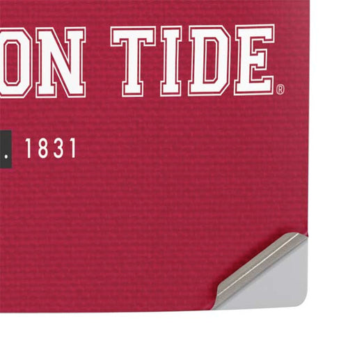 University of Alabama Crimson Tide Basketball PS5 Console Skin