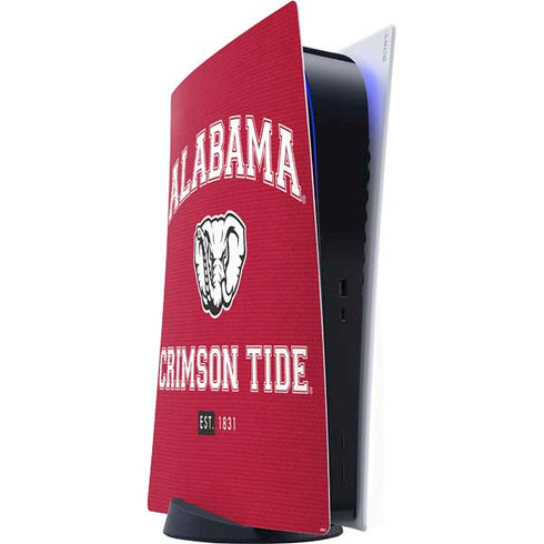 University of Alabama Crimson Tide Basketball PS5 Digital Edition Console Skin